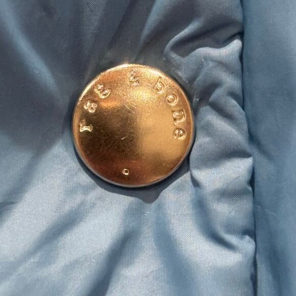 rag & bone Joelle Puffer Jacket Red Blue Size Medium - Picture 8 of 10